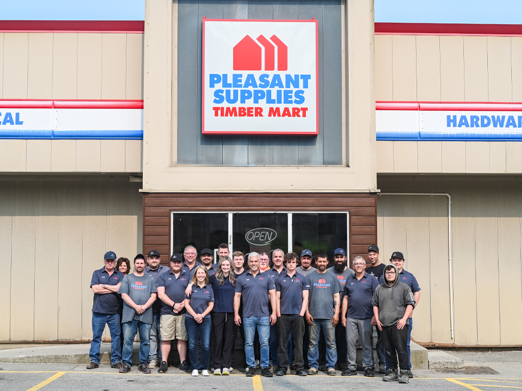 Pleasant TIMBER MART-Team
